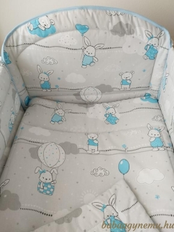 Nyuszkó pajti kék termék főképe